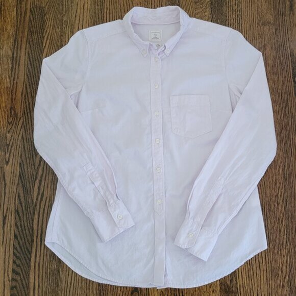 GAP Women's Oxford Pink Long Sleeve Shirt Button Down Size XS - Picture 5 of 13